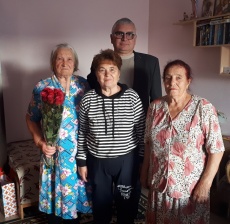 Продолжается череда поздравлений долгожителей с юбилеями.