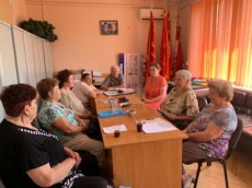 Заседание Совета Ветеранов