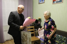 3 ноября отметила свое 95-летие труженик тыла, жительница поселка  Машкова Мария Федоровна