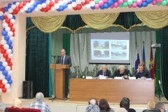 Состоялся отчет главы Южно-Кубанского сельского поселения Сивоконь Андрея Алексеевича