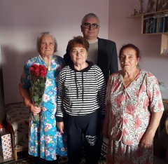 Продолжается череда поздравлений долгожителей с юбилеями.