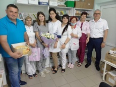 Поздравили с Днем медицинского работника