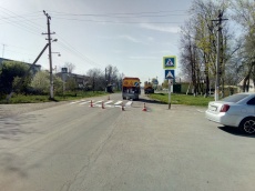 Разметка дороги