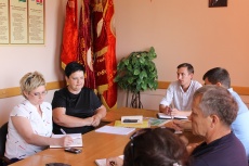 Встреча с представителями регионального оператора по сбору и вывозу твердых коммунальных отходов