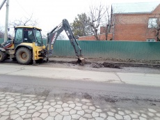 Очистка обочины