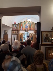 В храме Преображения Господня прошла торжественная литургия