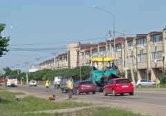      В Южном начался гарантийный ремонт дороги по улице Северная