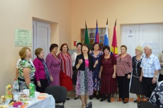 В поселке Южный отметили день пожилого человека
