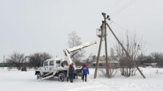 Ведутся работы по восстановлению освещения в поселке Южный 