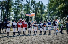 Конно-спортивный комплекс "Гасконь" в поселке Южном принял ведущих спортсменов Юга России.